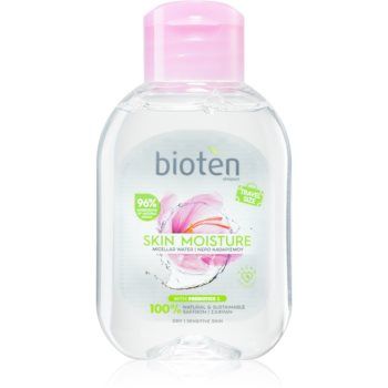 Bioten Skin Moisture Apa micela cu efect de curatare si indepartare a machiajului pentru piele uscata si sensibila ieftina