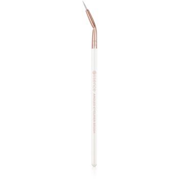 essence Angled Eyeliner perie curbata pentru aplicarea eye-linerului