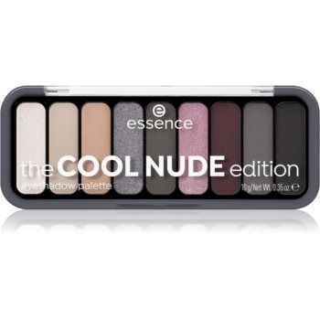 Essence The Cool Nude Edition paletă cu farduri de ochi