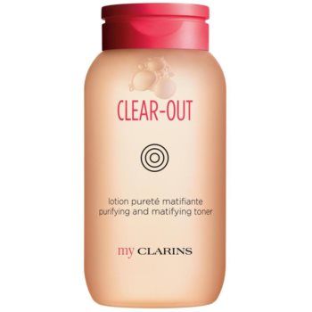 My Clarins Clear-Out Purifying And Matifying Toner tonic pentru curățare, cu efect de matifiere