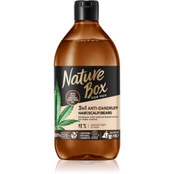 Nature Box Hemp Seed sampon anti-matreata 3 in 1