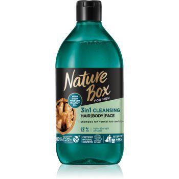 Nature Box Walnut Gel de dus pentru curatare pentru față, corp și păr