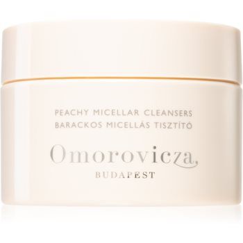 Omorovicza Hydro-Mineral Peachy Micellar Cleanser Discs dischete demachiante pentru față și ochi de firma original