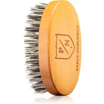 Percy Nobleman Beard Brush perie pentru barbă – vegan ieftin
