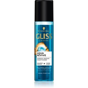 Schwarzkopf Gliss Aqua Revive conditioner Spray Leave-in pentru par normal spre uscat ieftin