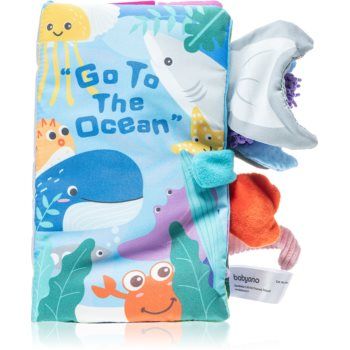 BabyOno Have Fun Go to the ocean carte educativă contrastantă