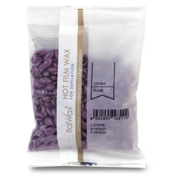 Ceara Elastica Granule Pruna Italwax, 100g