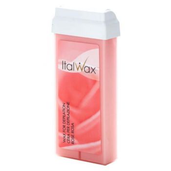 Ceara epilat cartus Roza Italwax, 100ml