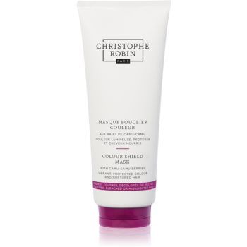Christophe Robin Color Shield Mask with Camu-Camu Berries masca de par hranitoare pentru par vopsit sau suvitat