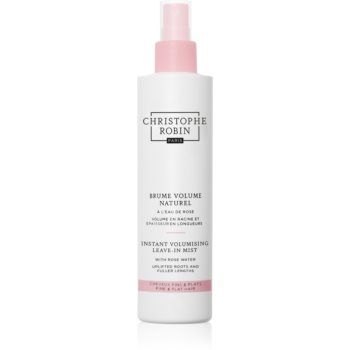 Christophe Robin Instant Volumizing Leave-In Mist with Rose Water spray pentru sporirea volumului părului fin