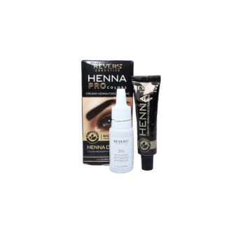 Vopsea Henna, Revers Cosmetics, Henna Pro Colors, Black