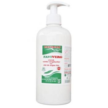 Crema contra Vergeturilor Faviverg Favisan, 500ml la reducere