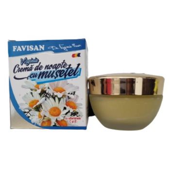 Crema de Noapte cu Musetel Virginia Favisan, 50ml de firma originala