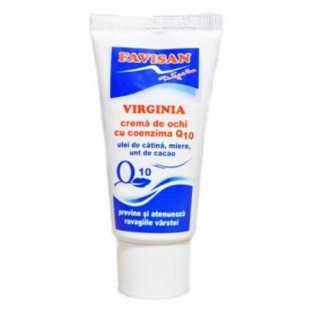 Crema de Ochi cu Coenzima Q10 Virginia Favisan, 30ml ieftin