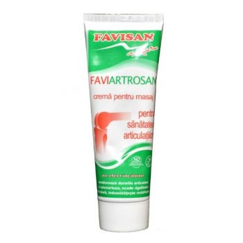 Crema pentru Masaj Faviartrosan Favisan, 100ml