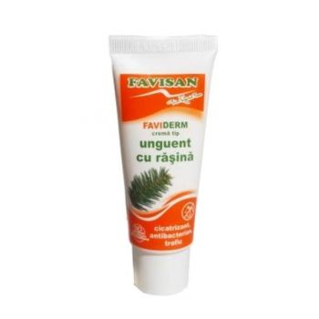 Crema Tip Unguent cu Rasina Faviderm Favisan, 40ml