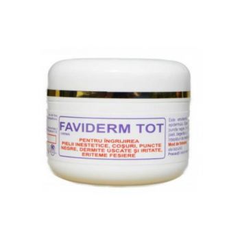 Crema Tip Unguent pentru Ingrijirea Pielii Inestetice Faviderm Tot Favisan, 30ml ieftina