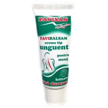 Crema Tip Unguent pentru Masaj Favibalsam Favisan, 40ml la reducere