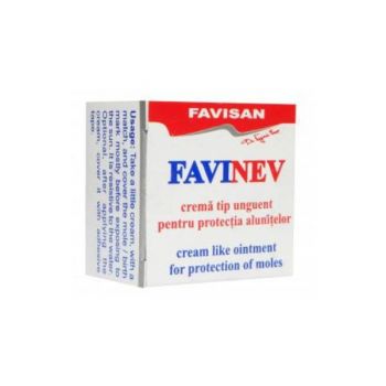Crema Tip Unguent pentru Protectia Alunitelor Favinev Favisan, 5ml
