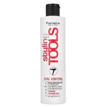 Fluid pentru Definirea Buclelor - Fanola Styling Tools Curl Control Curl Defining Fluid, 250ml Fluid pentru Definirea Buclelor - Fanola Styling Tools Curl Control Curl Defining Fluid, 250ml