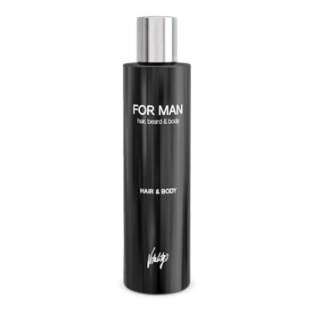 Gel de Dus pentru Par si Corp - Vitality's For Man Hair & Body, 240ml