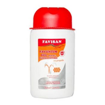 Gel pentru Igiena Intima cu Propolis Faviintim Favisan, 300ml