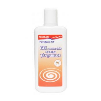 Gel pentru Piele contra Tantarilor Faviderm Favisan, 125ml de firma originala