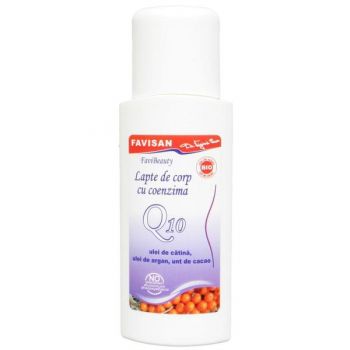 Lapte de Corp cu Coenzima Q10 Favibeauty Favisan, 200ml