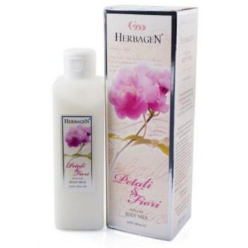 Lapte de Corp Parfumat cu Ulei de Masline Petali & Fiori Herbagen, 200ml