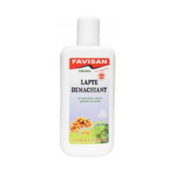 Lapte Demachiant cu Spirulina Virginia Favisan, 125ml ieftin