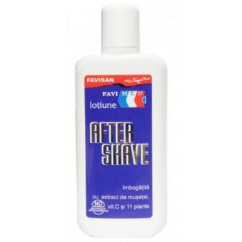 Lotiune After Shave cu Musetel, Vitamina C si 11 Plante Favimen Favisan, 125ml