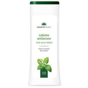 Lotiune pentru Tenul Acneic cu Extract de Busuioc Cosmetic Plant, 200ml ieftina