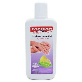 Lotiune de Maini cu Glicerina Lactica Faviderm Favisan, 125ml