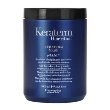 Masca pentru Netezire - Fanola Keraterm Hair Ritual Anti-Frizz Disciplining Mask, 1000ml