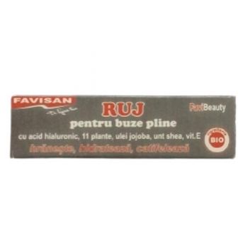 Ruj pentru Buze Pline Favibeauty Favisan, maro, 4.2g de firma original