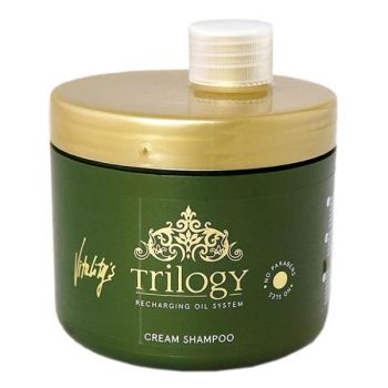 Sampon Cremos pentru Par Uscat - Vitality's Trilogy Cream Shampoo, 450ml