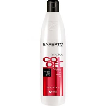 Sampon pentru mentinerea culorii cu matase cheratiana si vitamine Experto Professional 500 ml cod.4103 Sampon pentru mentinerea culorii cu matase cheratiana si vitamine Experto Professional 500 ml cod.4103