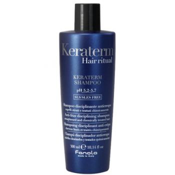 Sampon pentru Netezire - Fanola Keraterm Hair Ritual Anti-Frizz Disciplining Shampoo, 300ml