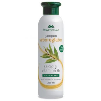 Sampon Seboreglator cu Salcie si Vitamina B6 Cosmetic Plant, 250ml