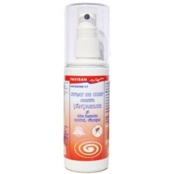 Spray de Corp contra Tantarilor Faviderm Favisan, 100ml ieftina