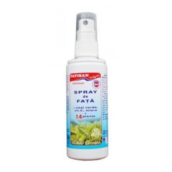 Spray de Fata cu Ceai Verde Virginia Favisan, 100ml