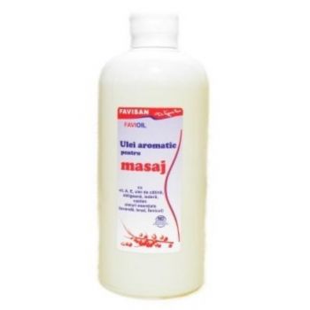 Ulei Aromatic pentru Masaj Favioil Favisan, 500ml