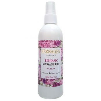 Ulei de Masaj Bifazic Herbagen, 150 ml