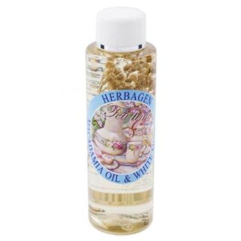 Ulei de Masaj cu Ulei de Macadamia si Mosc Alb Tea Time Herbagen, 100 ml