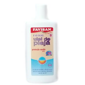 Ulei de Plaja FPS 20 Favioil Favisan, 125ml de firma originala