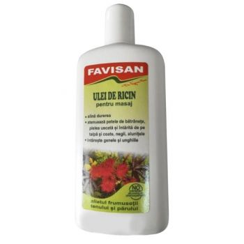 Ulei de Ricin pentru Masaj Favisan, 125ml de firma original