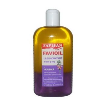 Ulei Hidratant de Baie si Corp cu Verbina Favioil Favisan, 300ml ieftin