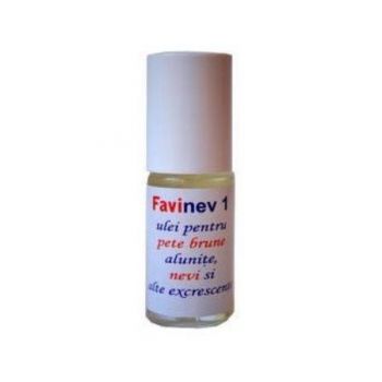 Ulei pentru Pete Brune, Alunite, Nevi si Alte Excrescente Favinev 1 Favisan, 5ml la reducere