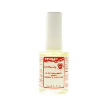 Ulei Tratament pentru Unghii si Cuticule Favibeauty Favisan, 14ml