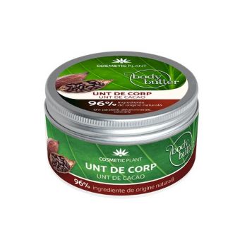 Unt de Corp cu Unt de Cacao Cosmetic Plant, 200ml